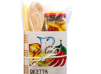 Italienische Gewürzmischungen Aglio olio e Peperoncino